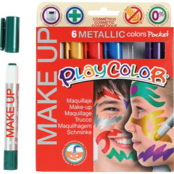 Playcolor Make up 6x5 g metallic