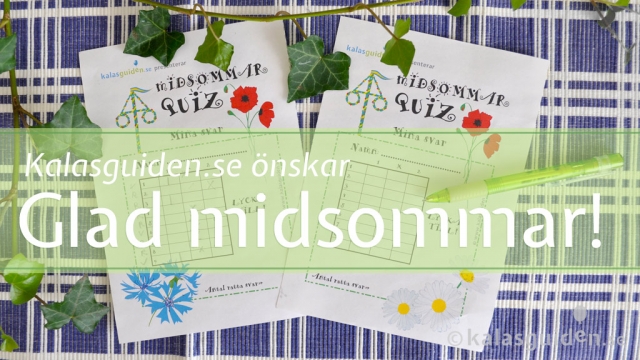 glad midsommar 2018