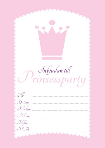 prinsessparty